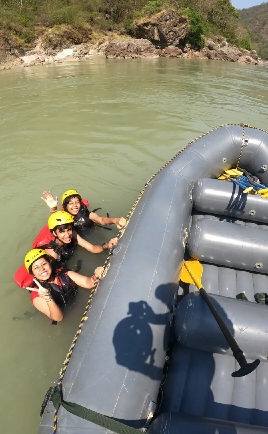 White water River Rafting in Rishikesh with Ravers Expeditions White water River Rafting in Rishikesh