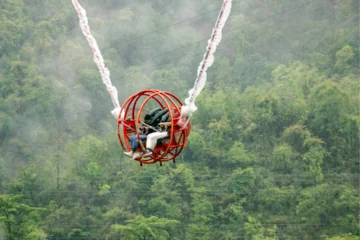 Reverse Bungee in Rishikesh Reverse Bungee in Rishikesh