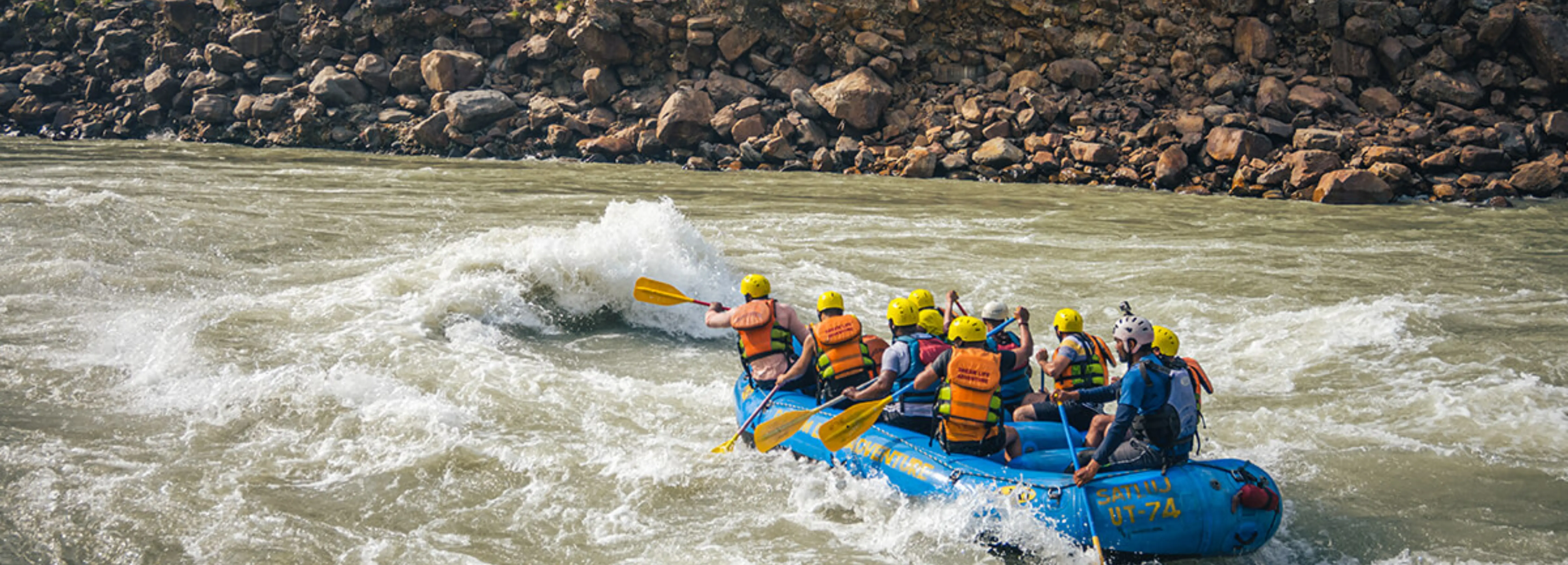  100km River Rafting in Rishikesh