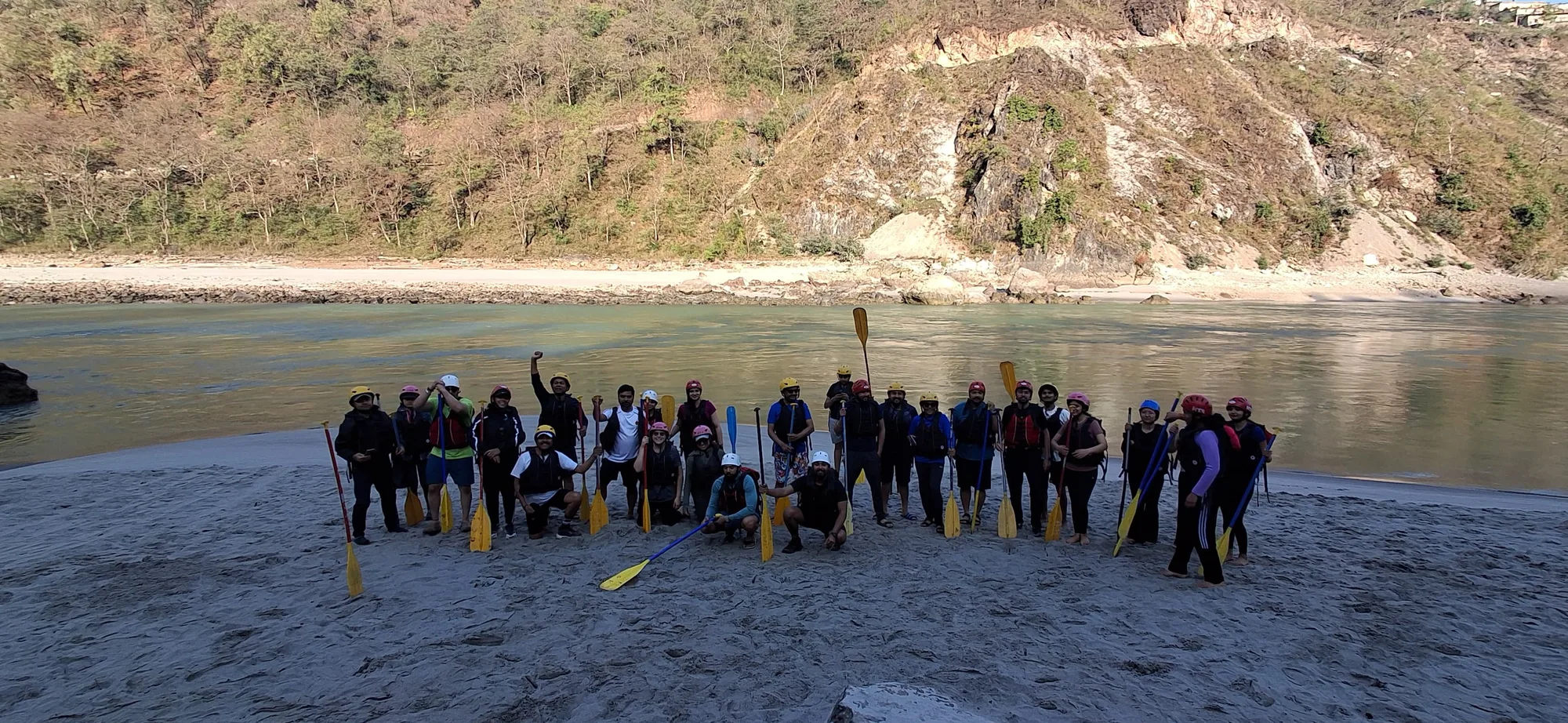 Ganga rapids rafting
